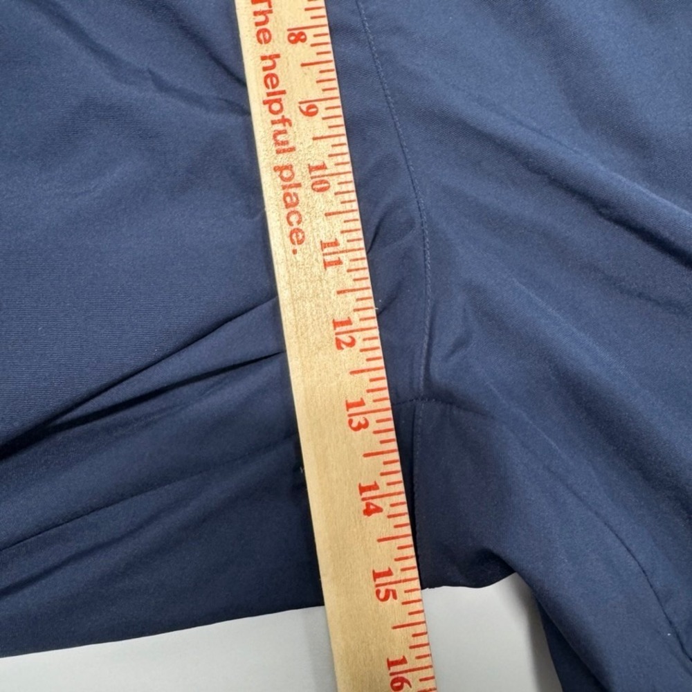 Nike Mens XXL Navy Blue Track Pants Mesh Lined White Stripe Windbreaker Joggers - Picture 6 of 9
